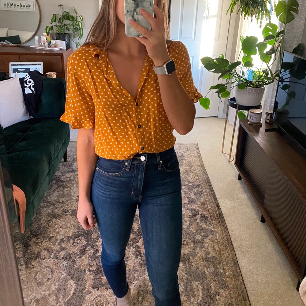 Polka Dot Button Down - image 2